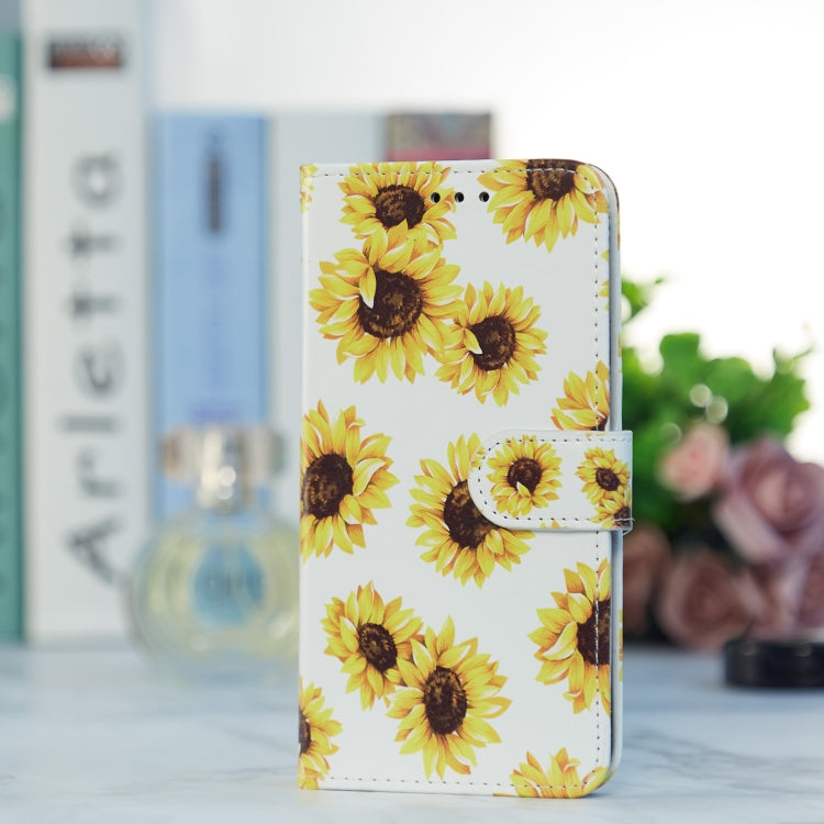 For Ulefone Note 14 Painted Pattern Horizontal Flip Leather Phone Case(Sunflower) - Ulefone Cases by buy2fix | Online Shopping UK | buy2fix