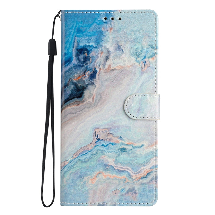 For Ulefone Note 14 Colored Drawing Leather Phone Case(Blue Marble) - Ulefone Cases by buy2fix | Online Shopping UK | buy2fix