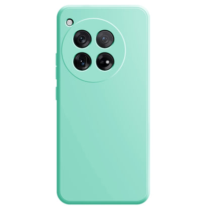 For OnePlus 12 Imitation Liquid Silicone Phone Case(Light Cyan) - OnePlus Cases by buy2fix | Online Shopping UK | buy2fix