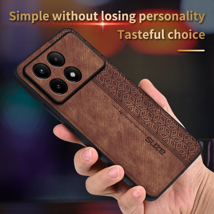 For Xiaomi Redmi K70 Pro AZNS 3D Embossed Skin Feel Phone Case(Purple) - K70 Pro Cases by AZNS | Online Shopping UK | buy2fix