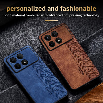 For Xiaomi Redmi K70 Pro AZNS 3D Embossed Skin Feel Phone Case(Black) - K70 Pro Cases by AZNS | Online Shopping UK | buy2fix