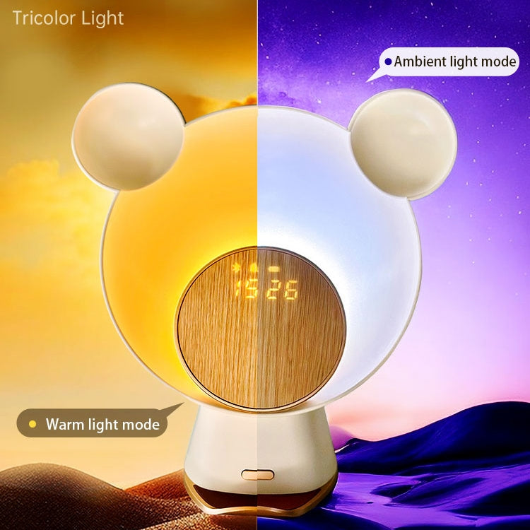 Moonlight Smart Sensing Bear Lamp Supports Bluetooth Speaker Wireless Charging - Night Lights by buy2fix | Online Shopping UK | buy2fix