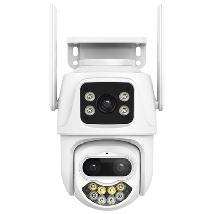 QX102 3MP WiFi Triple Camera Supports Two-way Voice Intercom & Infrared Night Vision(US Plug) - Wireless Camera by buy2fix | Online Shopping UK | buy2fix