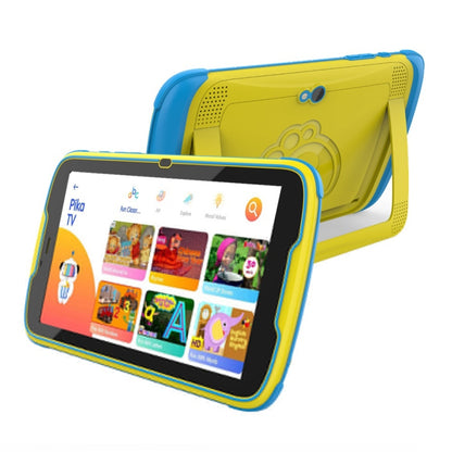 Pritom MQ818 WiFi Kid Tablet 8 inch,  4GB+64GB, Android 13 Allwinner A523 Octa Core CPU Support Parental Control Google Play(Yellow) -  by PRITOM | Online Shopping UK | buy2fix