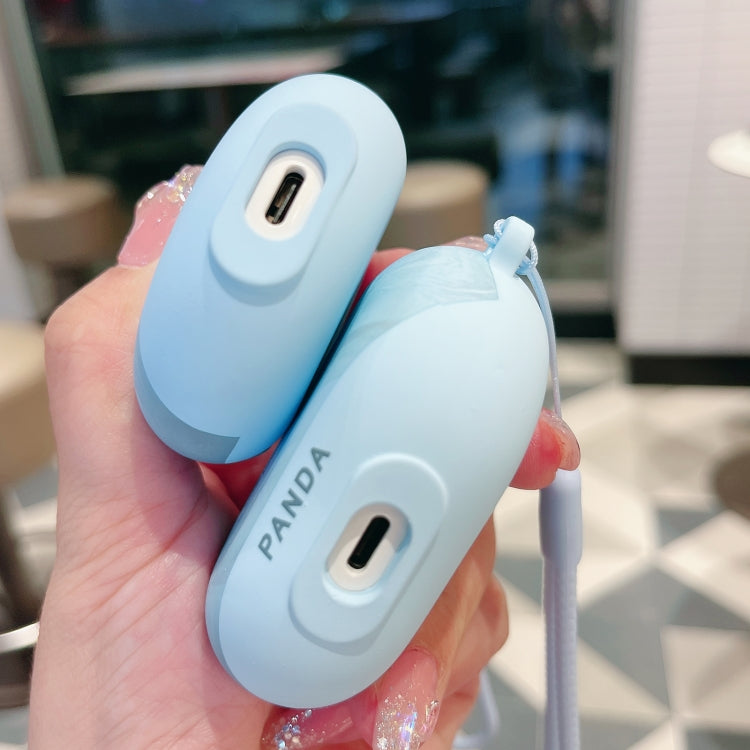 For Huawei FreeBuds Pro / 2 / 3 Bluetooth Wireless Earphone Frosted Protective Case(Cyan-blue) - Huawei Earphone Case by buy2fix | Online Shopping UK | buy2fix