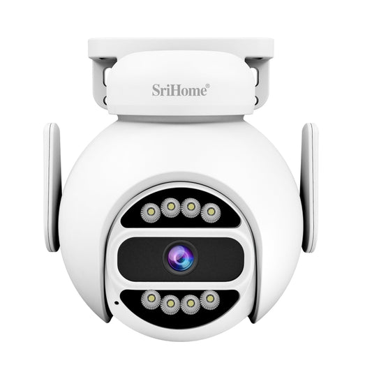 SriHome SH047 4MP IP66 Waterproof Motion Detection Night Vision WiFi HD Camera(US Plug) - Wireless Camera by SriHome | Online Shopping UK | buy2fix