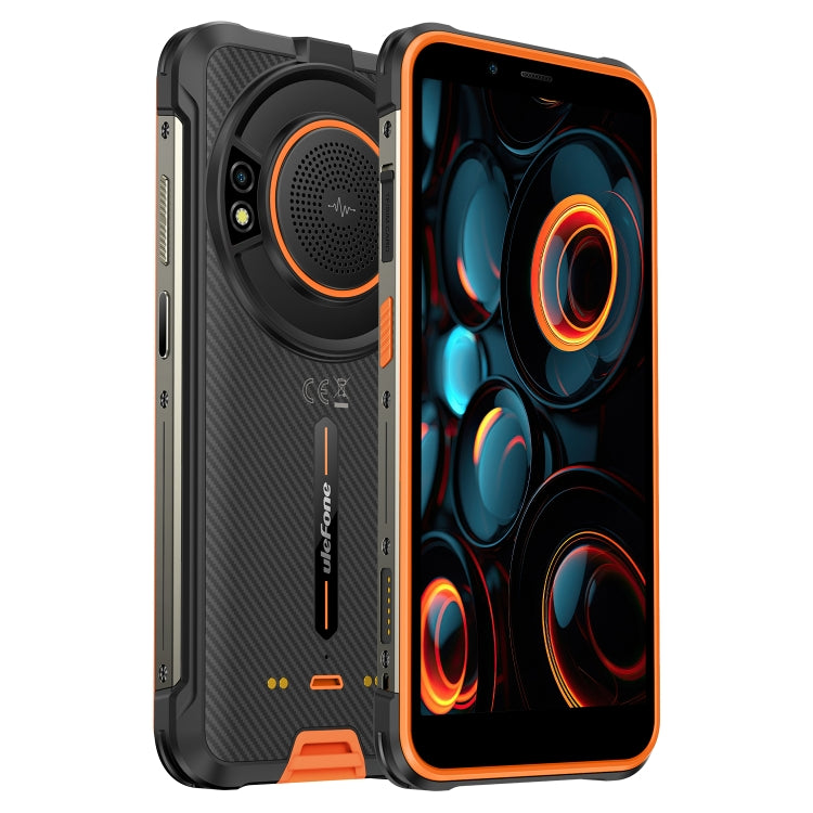 Ulefone Power Armor 16S Rugged Phone, 8GB+128GB, 9600mAh Battery, Side Fingerprint, 5.93 inch Android 13 Unisoc T616 Octa Core up to 2.0GHz, Network: 4G, NFC, OTG(Orange) - Ulefone by Ulefone | Online Shopping UK | buy2fix