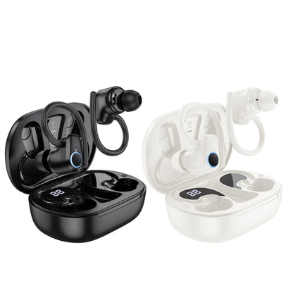 hoco EQ8 Pure Ear-mounted True Wireless Bluetooth Earphone(Beige) - Bluetooth Earphone by hoco | Online Shopping UK | buy2fix