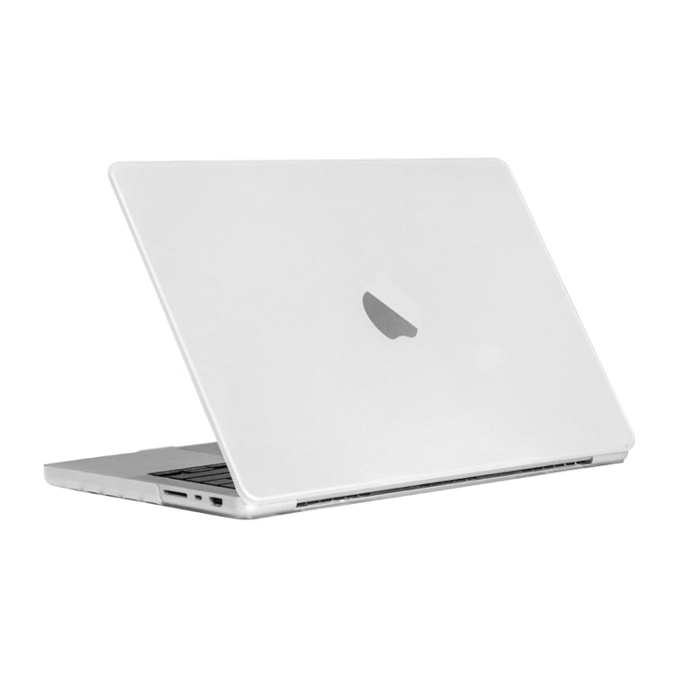 For MacBook Pro 16.2 A2991/A2780/A2485 Crystalline Matte Hardshell Laptop Protective Case(Transparent) - MacBook Pro Cases by buy2fix | Online Shopping UK | buy2fix