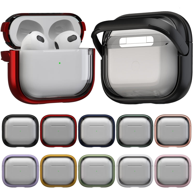 For AirPods Pro 2  TPU Hybrid PC Case with Holder(Green) - For AirPods Pro 2 by buy2fix | Online Shopping UK | buy2fix