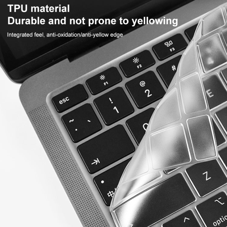 For MacBook Pro 14.2 inch 2021 ZGA Contact Invisible TPU Keyboard Protective Film - Keyboard Protector by ZGA | Online Shopping UK | buy2fix