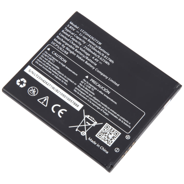 For Wiko SAS U307AS LT25H426271W 2550mAh Battery Replacement - Others by buy2fix | Online Shopping UK | buy2fix
