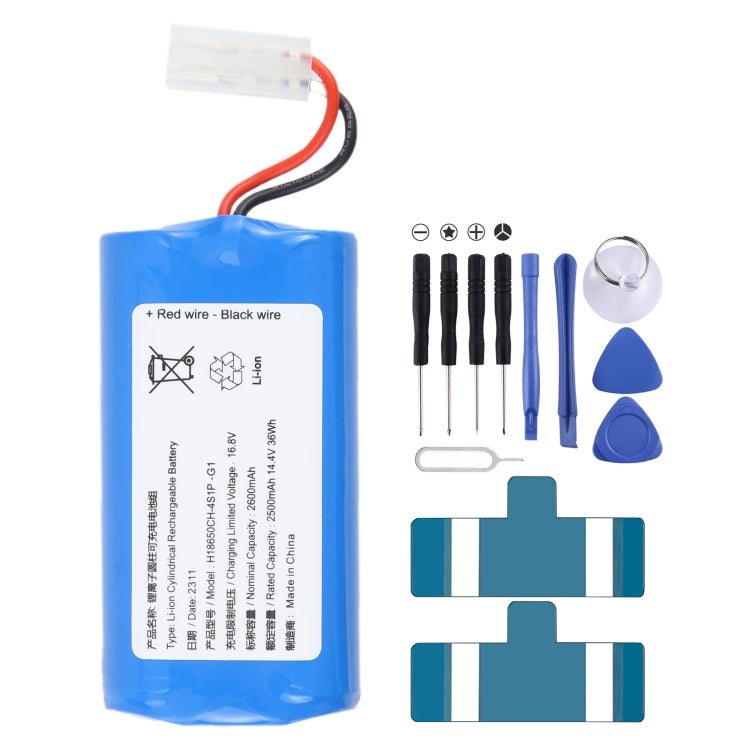For Xiaomi MiJIA Puppy R30 R35 2500mAh Sweeper Battery Replacement - Others by buy2fix | Online Shopping UK | buy2fix