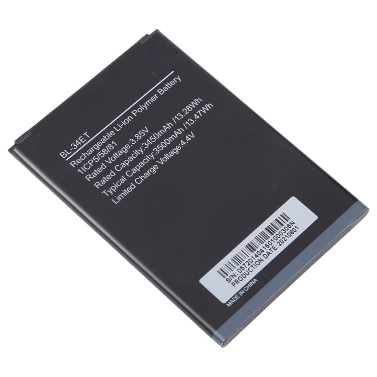 For Tecno Pop 3 BB2 BL-34ET 3500mAh Battery Replacement - Others by buy2fix | Online Shopping UK | buy2fix