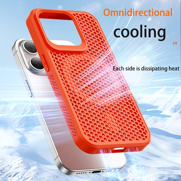 For iPhone 16 Plus MagSafe Magnetic Heat Dissipation Phone Case(Orange) - iPhone 16 Plus Cases by buy2fix | Online Shopping UK | buy2fix