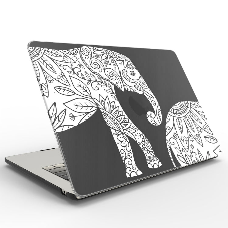 For MacBook Pro 15.4 A1707 / A1990 UV Printed Pattern Laptop Frosted Protective Case(DDC-864) - MacBook Pro Cases by buy2fix | Online Shopping UK | buy2fix