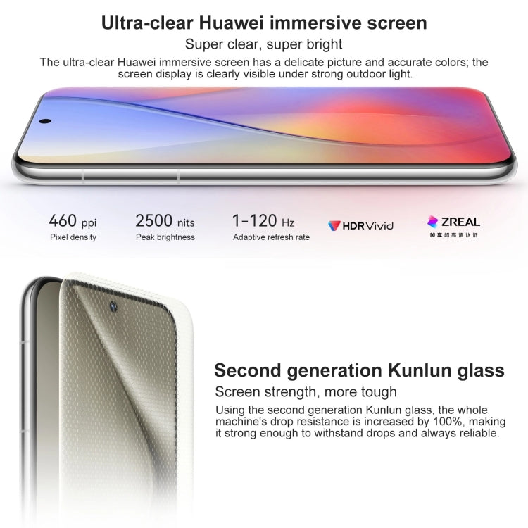 HUAWEI Pura 70 Pro, 12GB+256GB, Screen Fingerprint Identification, 6.8 inch HarmonyOS 4.2 Kirin 9010 Octa Core up to 2.3GHz, NFC, OTG, Not Support Google Play(Black) - Huawei Mate & P by Huawei | Online Shopping UK | buy2fix