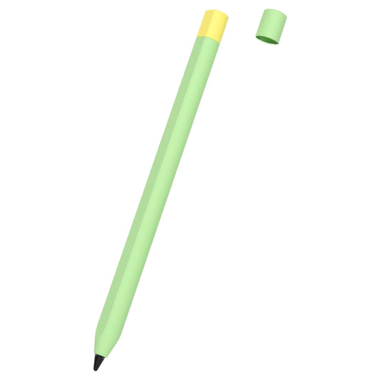 For Xiaomi Focus Pen III Stylus Pen Contrast Color Silicone Protective Case(Green) - Pencil Accessories by buy2fix | Online Shopping UK | buy2fix