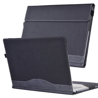 For Lenovo ThinkPad X1 Carbon Gen 7 Cloth Texture Laptop Leather Protective Case(Black) - Other by buy2fix | Online Shopping UK | buy2fix