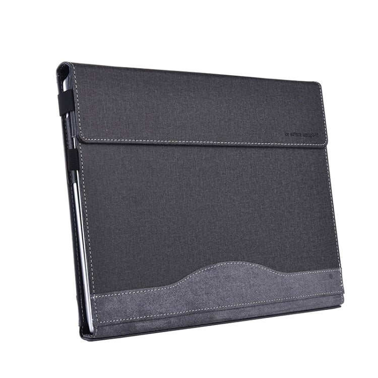 For Lenovo ThinkPad X1 Yoga Gen 7 14 inch Cloth Texture Laptop Leather Protective Case(Black) - Other by buy2fix | Online Shopping UK | buy2fix