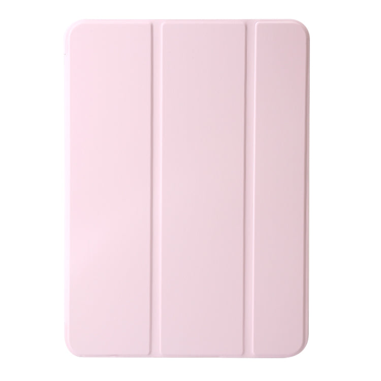 For iPad Air 13 2025 / 2024 Three-fold Holder Flip Tablet Leather Case(Light Pink) - iPad Air 13 2025 / 2024 Cases by buy2fix | Online Shopping UK | buy2fix