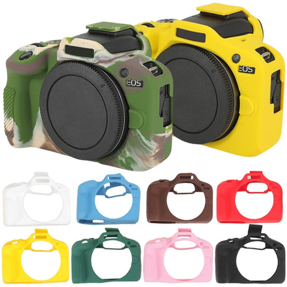 For Canon EOS R100 Glossy Soft Silicone Protective Case(Green) - Protective Case by buy2fix | Online Shopping UK | buy2fix