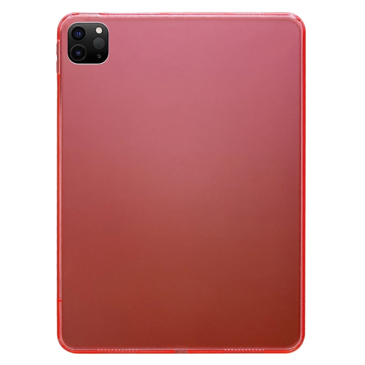 For iPad Air 13 2024 / Pro 12.9 2022  Skin-feeling Crystal Clear Acrylic Tablet Case(Pink) - iPad Pro 12.9 (2022/2021) Cases by buy2fix | Online Shopping UK | buy2fix