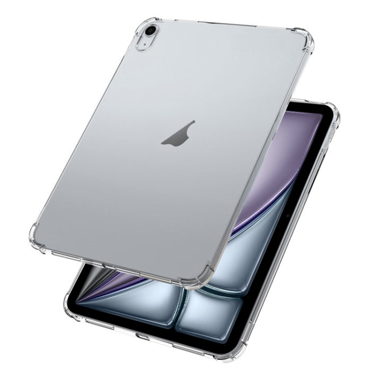 For iPad Air 13 2024 Highly Transparent TPU Full Thicken Corners Shockproof Protective Case(Transparent) - iPad Air 13 2024 Cases by buy2fix | Online Shopping UK | buy2fix