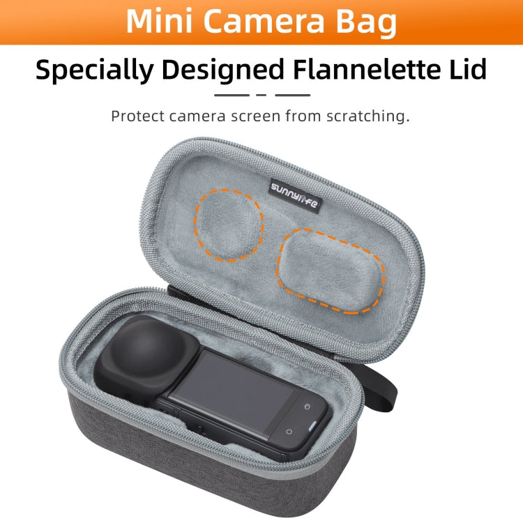 For Insta360 X4 Sunnylife Carrying Case Handbag, Model:X4-B812 Mini Camera Bag - Case & Bags by Sunnylife | Online Shopping UK | buy2fix