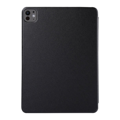 For iPad Pro 11 2024 Double-sided Clip Non-buckle Magnetic PU Smart Tablet Case(Black) - iPad Pro 11 2024 Cases by buy2fix | Online Shopping UK | buy2fix