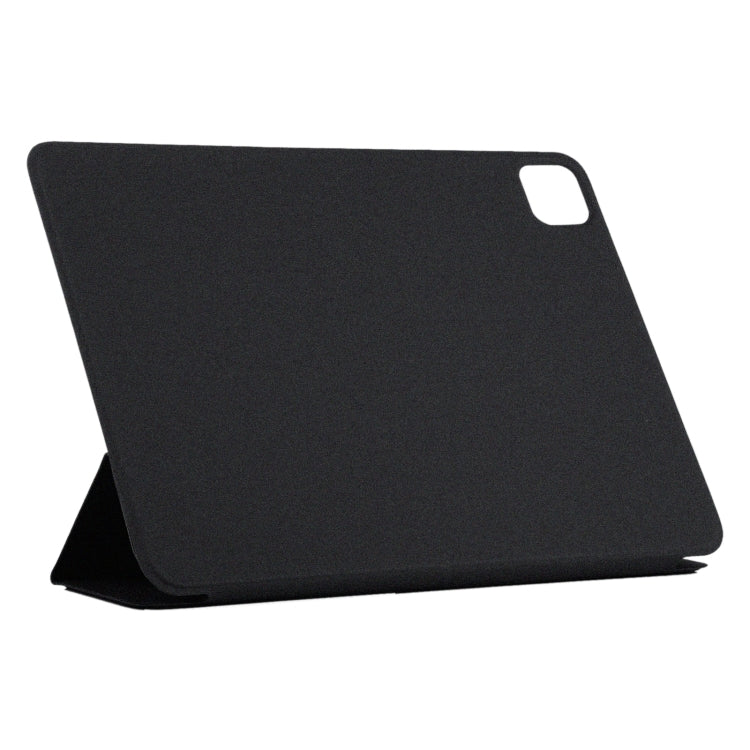 For iPad Pro 11 2024 Double-sided Clip Non-buckle Magnetic PU Smart Tablet Case(Black) - iPad Pro 11 2024 Cases by buy2fix | Online Shopping UK | buy2fix