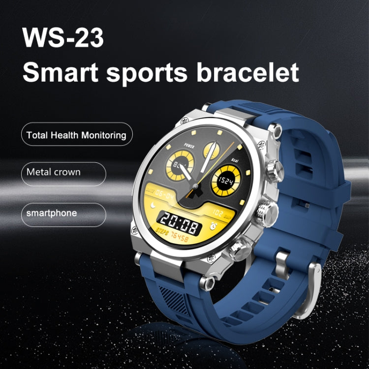 WS-23 1.52 inch IP67 Sport Smart Watch, Support Bluetooth Call / Sleep / Blood Oxygen / Heart Rate / Blood Pressure Health Monitor(Black) - Smart Watches by buy2fix | Online Shopping UK | buy2fix