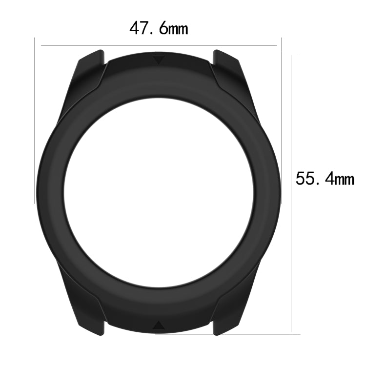 For Ticwatch Pro 2020 / Ticwatch Pro Universal Silicone Protective Case(Black) - Watch Case by buy2fix | Online Shopping UK | buy2fix