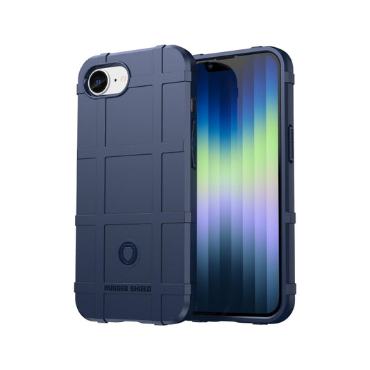 For iPhone SE 2024 Full Coverage Shockproof TPU Phone Case(Blue) - More iPhone Cases by buy2fix | Online Shopping UK | buy2fix