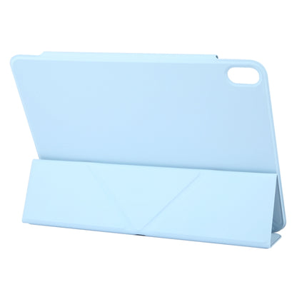 For iPad Air 11 2024 Y-Shape Double-sided Clip Magnetic Smart Tablet Case(Blue) - iPad Air 11 2024 Cases by buy2fix | Online Shopping UK | buy2fix