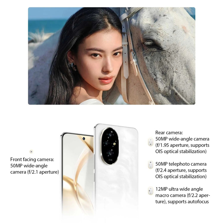 Honor 200, 8GB+256GB, Screen Fingerprint Identification, 6.7 inch MagicOS 8.0 Snapdragon 7 Gen 3 Octa Core, Network: 5G, NFC, OTG(Blue) - Honor by Huawei | Online Shopping UK | buy2fix