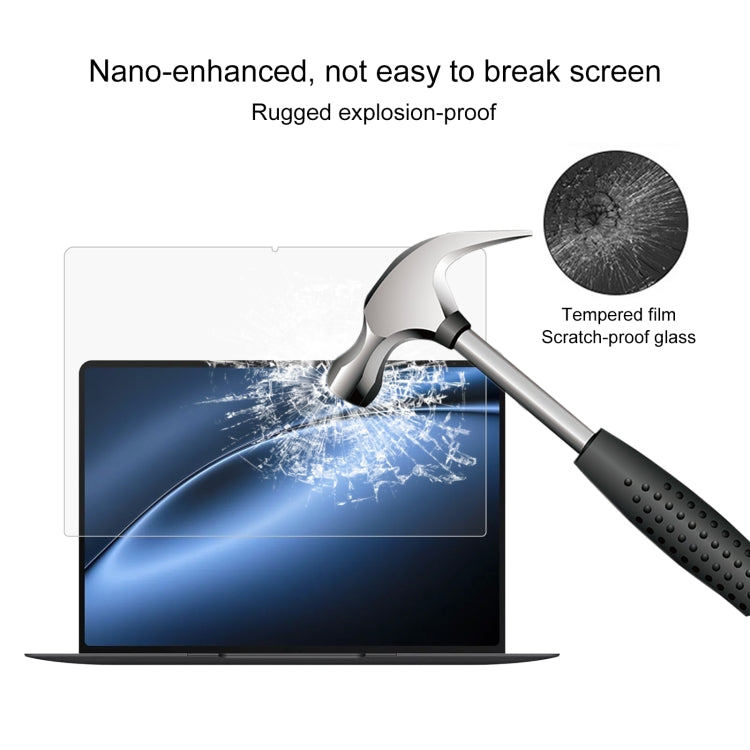 For Huawei MateBook X Pro 14.2 2024 2pcs 0.26mm 9H Surface Hardness Explosion-proof Tempered Glass Film - Screen Protection Film by buy2fix | Online Shopping UK | buy2fix