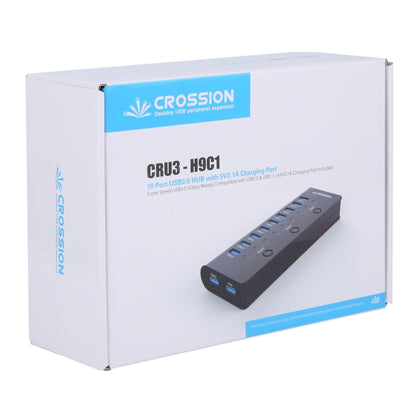 ORICO CRU3-H9C1 10 Port USB3.0 12V 4A HUB Power Adapter, Plug:UK Plug - Power Supply by ORICO | Online Shopping UK | buy2fix