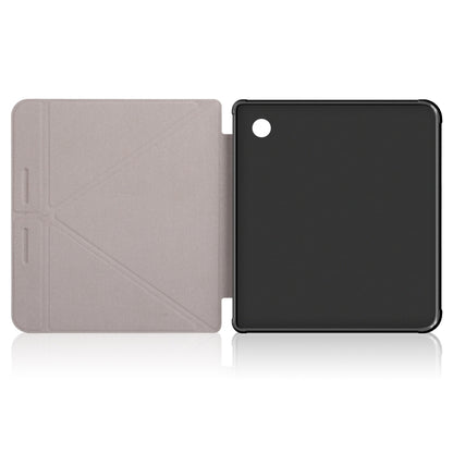 For Kobo Libra Colour 2024 Solid Color Deformation TPU Leather Smart Tablet Case(Green) - Others by buy2fix | Online Shopping UK | buy2fix