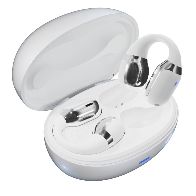 F16 TWS Air Conduction Wireless Sports Music Bluetooth Earphone(White) - TWS Earphone by buy2fix | Online Shopping UK | buy2fix