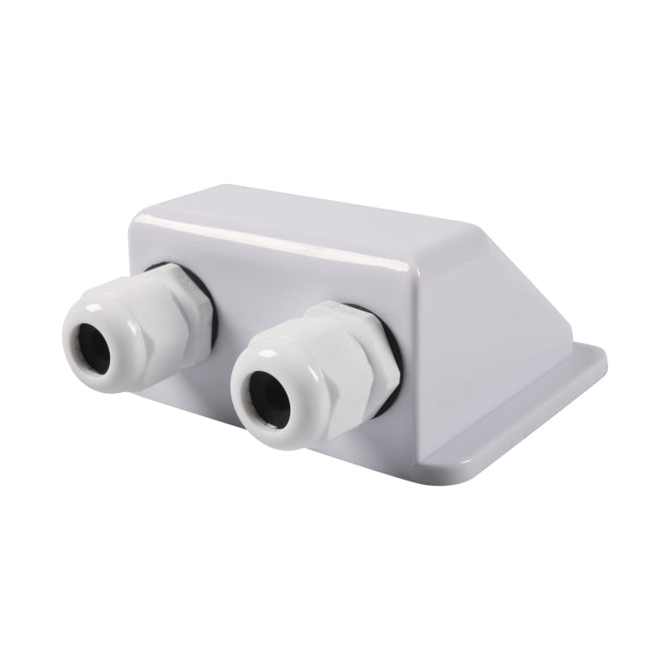 RV Sealed Waterproof Solar Double Cable Entry Gland Box(White) - Other Tools by buy2fix | Online Shopping UK | buy2fix