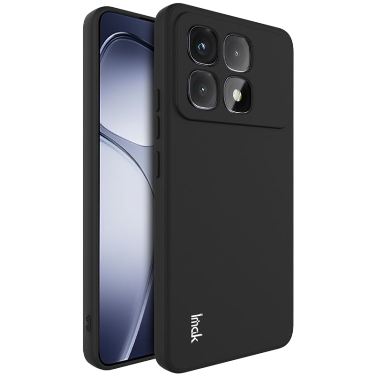 For Redmi K70 Ultra 5G IMAK UC-4 Series Straight Edge TPU Soft Phone Case(Black) - Xiaomi Cases by imak | Online Shopping UK | buy2fix