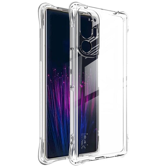 For HTC U24 Pro imak Shockproof Airbag TPU Phone Case(Transparent) - HTC by imak | Online Shopping UK | buy2fix