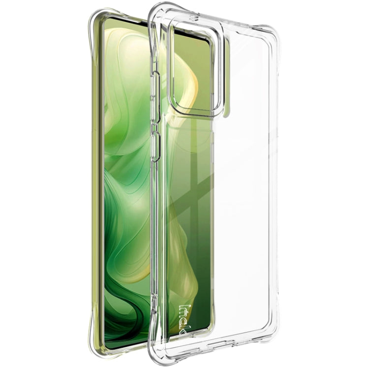 For Motorola Moto G85 / S50 Neo imak Shockproof Airbag TPU Phone Case(Transparent) - Motorola Cases by imak | Online Shopping UK | buy2fix