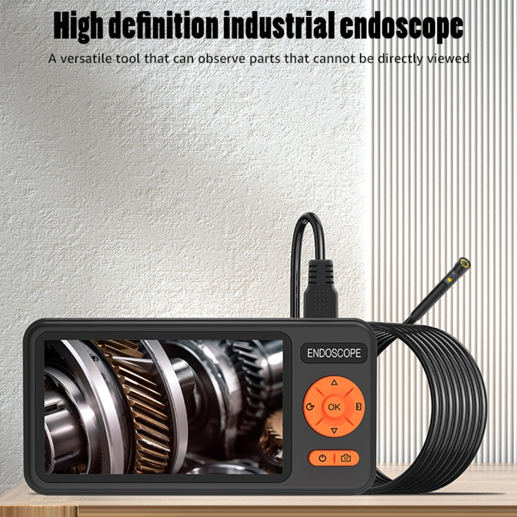 T29 5 inch IPS Screen 5.5mm Dual Lens IP67 Waterproof Industrial Endoscope With Bracket, Length:3.5m -  by buy2fix | Online Shopping UK | buy2fix