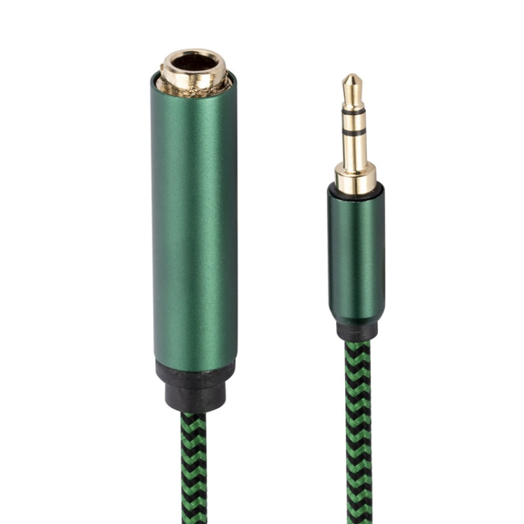 3.5mm Male to 6.35mm Female  Audio Adapter Cable, Length:2m(Green) - Aux Cable by buy2fix | Online Shopping UK | buy2fix