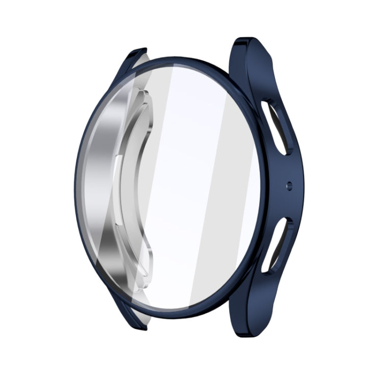 For Samsung Galaxy Watch FE 40mm Full Coverage Electroplated TPU Watch Protective Case(Midnight Blue) - Watch Cases by buy2fix | Online Shopping UK | buy2fix