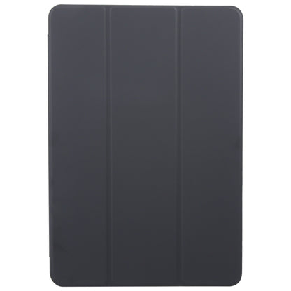 For Huawei MatePad 11.5 S GEBEI 3-folding Holder Shockproof Flip Leather Tablet Case(Black) - Huawei by GEBEI | Online Shopping UK | buy2fix