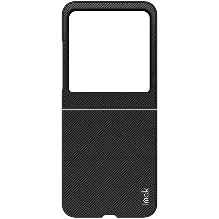 For Motorola Razr 50 / Razr 2024 imak Ruiyi Series Carbon Fiber PU + PC Phone Case - Motorola Cases by imak | Online Shopping UK | buy2fix