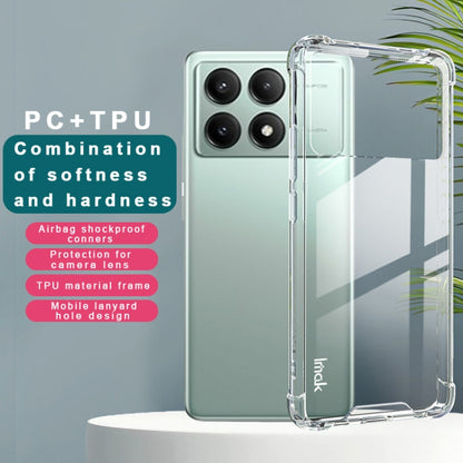 For Xiaomi POCO X6 Pro 5G IMAK Space Shield PC + TPU Airbag Shockproof Phone Case(Transparent) - Xiaomi Cases by imak | Online Shopping UK | buy2fix